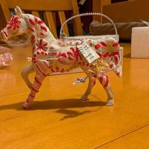 Trail of Painted Ponies - Peppermint Twist Ornament